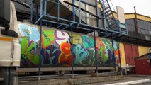 Russian plastics factory becomes popular street art museum