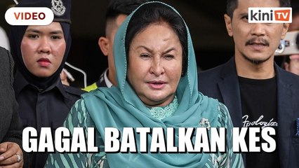 Descargar video: Mahkamah tolak rayuan Rosmah untuk batalkan kes rasuah