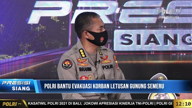 Live Dialog Bersama Kombes Pol Ibrahim Tompo - Juru Bicara Div Humas Polri terkait Polri Bantu Evakuasi Korban Letusan Gunung Semeru (1/2)