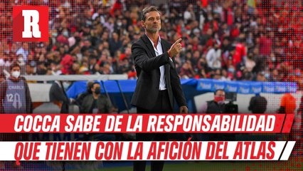 Diego Cocca habla lo orgulloso que se siente de su equipo