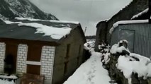 Uttarakhand witnesses extreme heavy snowfall on mountains