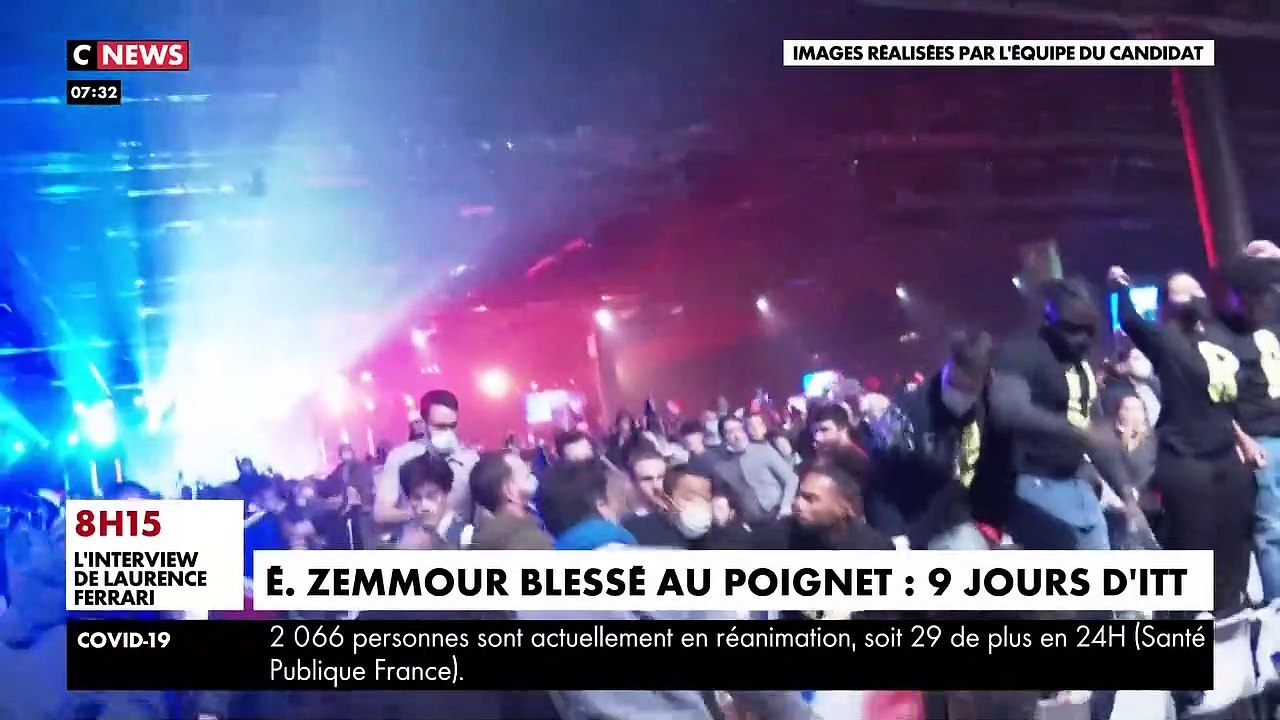 Agression contre Eric Zemmour, intervention des militants de SOS Racisme qui dégénère en bagarre : Les images des violences hier à Villepinte