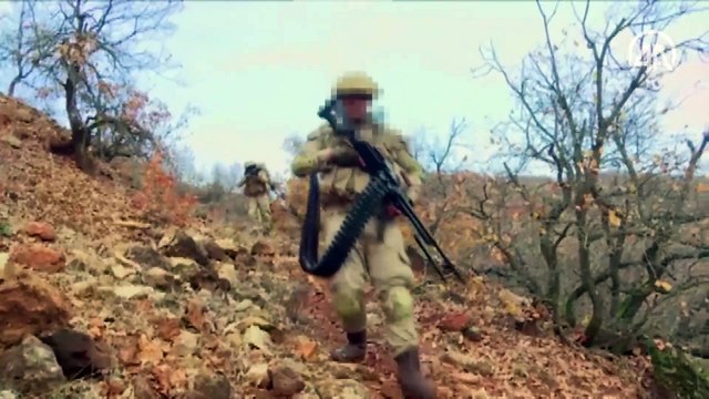 Tunceli'de 9 teröristin etkisiz hale getirildiği operasyonun görüntüleri paylaşıldı