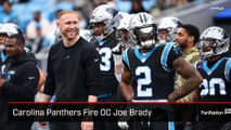 Carolina Panthers Fire OC Joe Brady