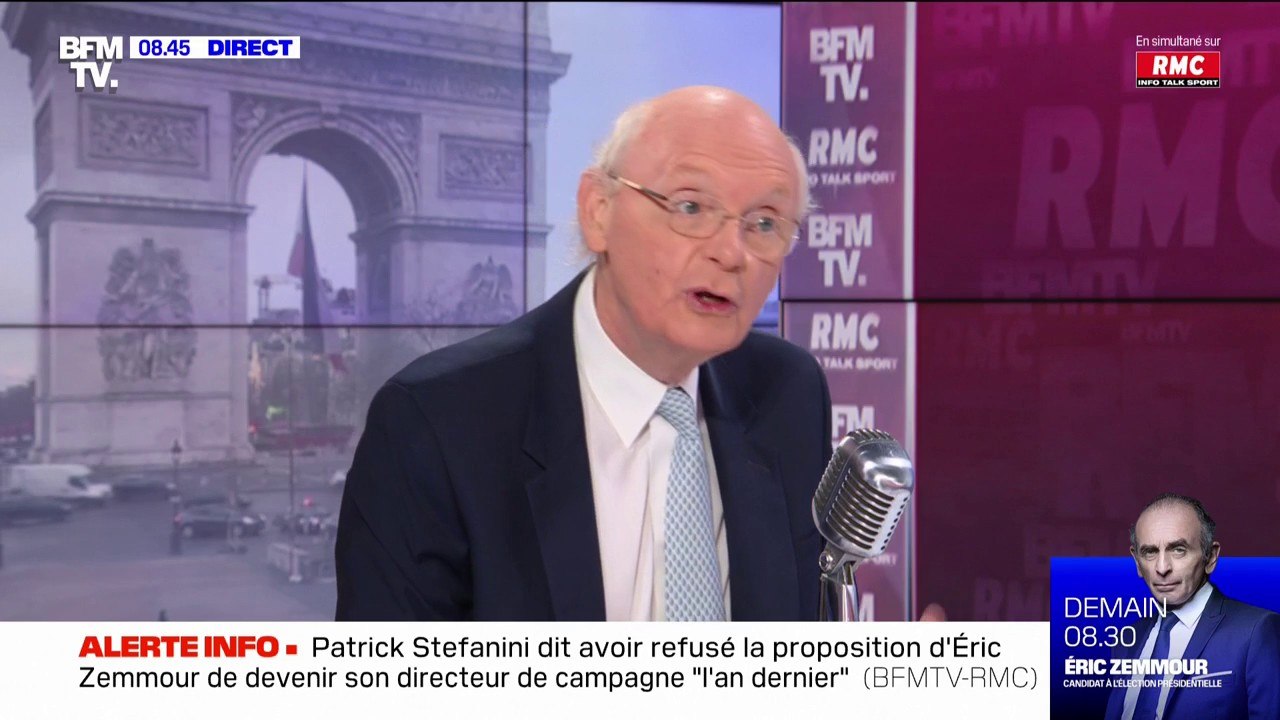 Patrick Stefanini estime qu'"Éric Ciotti a été maladroit en utilisant la formule d'un 'Guantanamo à la française'"