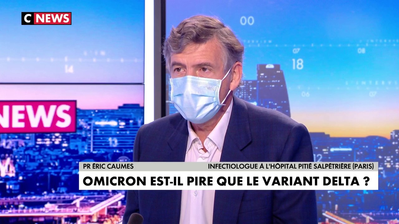 Pr. Éric Caumes : «Là, le problème n’est pas Omicron, c’est Delta »