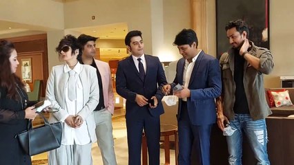 First HUMANITY Foundation Felicitated Dr Bu Abdullah By Manisha Ranawat, Vishal Dhanak & Sunil Soni