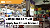 MP questions rationale for coffee shops having to obtain a licence to sell beer