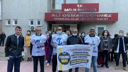 İş bırakan sağlık emekçileri: Acil durumlar dışında gelmeyin