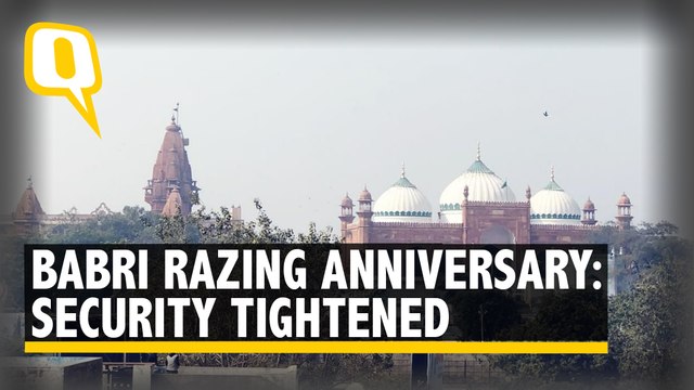 Ground Report | Security Tightened in Mathura Ahead of Babri Masjid Demolition Anniversary