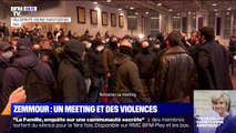 Meeting d'Éric Zemmour à Villepinte: les images du service d'ordre remerciant les militants violents