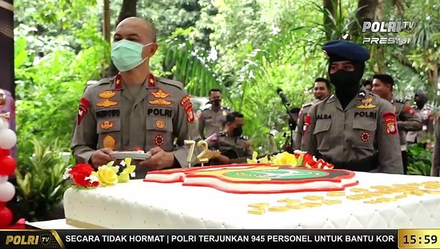 PRESISI Update 16.00 WIB : Kapolda Metro Jaya Rayakan HUT Polda Metro Jaya ke - 72