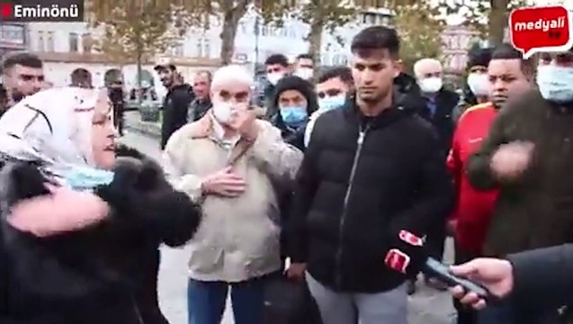 Sokak röportajında ekonomi tartışması, ''Ekonomi Türkiye'de çok iyi ama burada vatan hainleri var, Almanya'da yok