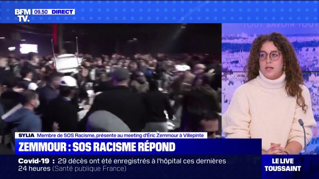 Sylia, agressée lors du meeting d'Éric Zemmour: On s'attendait à se faire bousculer, mais pas à se retrouver au sol en sang