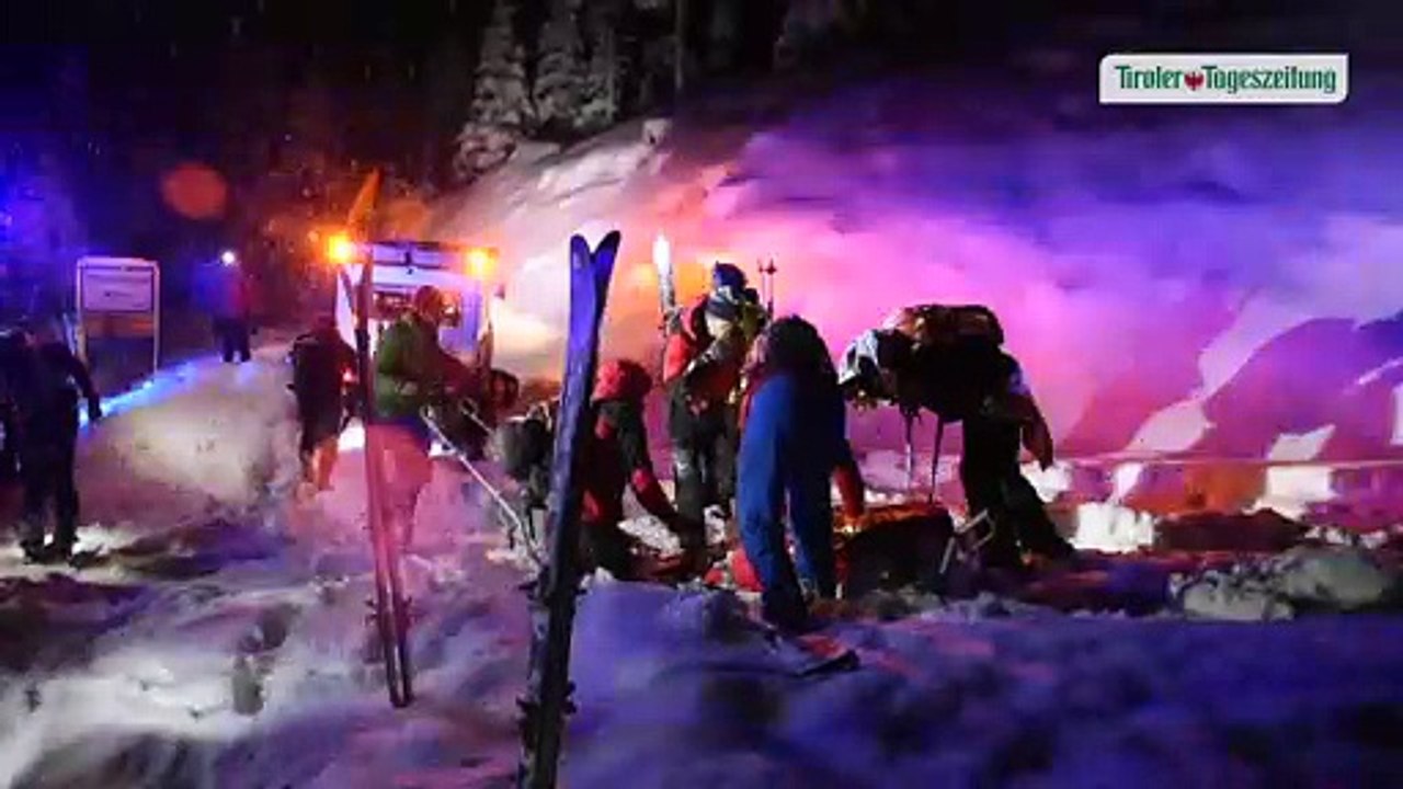 Frau am Sonntagsköpfl von Lawine verschüttet: Wetter erschwerte Rettungseinsatz