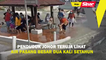 Penduduk Johor teruja lihat air pasang besar dua kali setahun
