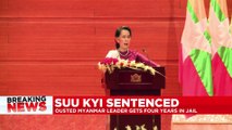 Myanmar: Aung San Suu Kyi jail sentence for 'inciting unrest' reduced to two years