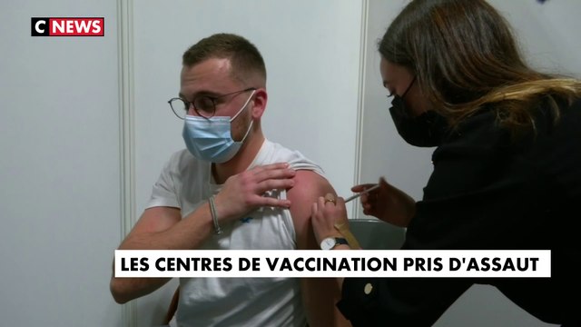 Covid-19 : les centres de vaccination pris d’assaut