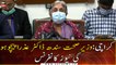 Karachi: Sindh Health Minister Dr. Azra Fazal Pechuho's News Conference