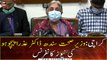 Karachi: Sindh Health Minister Dr. Azra Fazal Pechuho's News Conference
