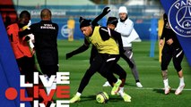 Replay : 15 minutes d'entraînement avant Paris Saint-Germain - Club Bruges