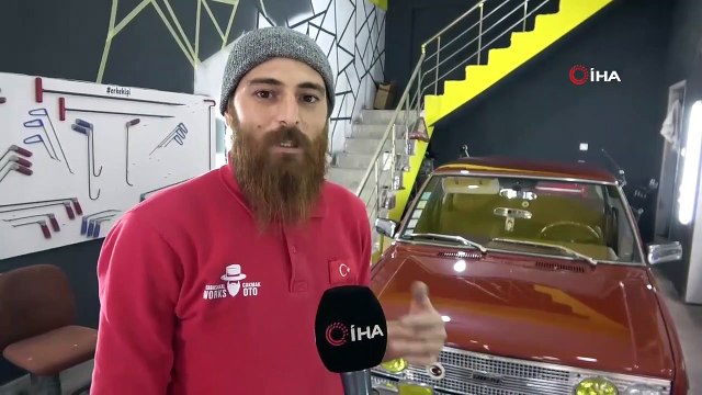 Samsunlu ''otomobillerin Picassosu'' siparişlere yetişemiyor