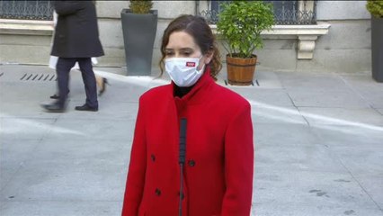Díaz Ayuso: "La evolución de la epidemia es tranquila, propia de estas fechas"