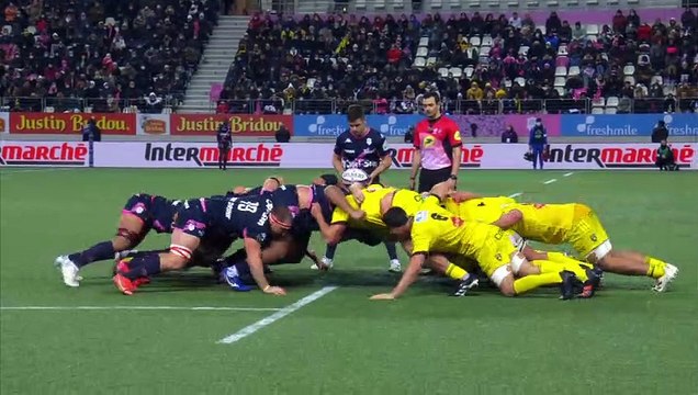 TOP 14 - Essai de Lester ETIEN (SFP) - Stade Français Paris - Stade Rochelais - J12 - Saison 2021/2022
