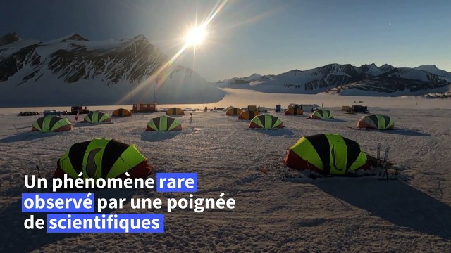Une éclipse solaire totale plonge l'Antarctique dans l'obscurité