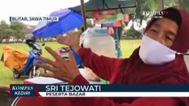 Puting Beliung Rusak Tenda Bazar UMKM di Kota Blitar