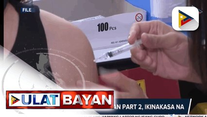 Download Video: NVOC, tiniyak na sapat ang supply ng COVID-19 vaccines sa 'Bayanihan, Bakunahan' part 2; Palasyo, muling nagpa-alalang bawal markahan ng absent ang mga empleyado na magpapabakuna