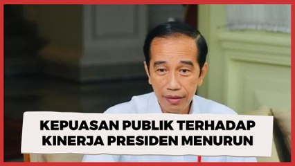 Survei: Kepuasan Publik terhadap Kinerja Presiden Menurun