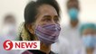 Myanmar's Suu Kyi sentenced to four years in jail