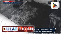 Al-Barka, Basilan Mayor Darussalam Saguindilan Lajid, patay sa pamamaril; Apat na suspek, nakatakas sakay  ng motorboat