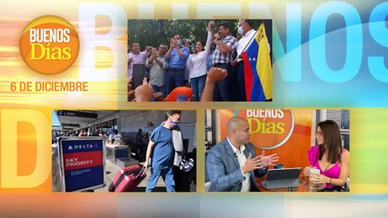 Noticias del Lunes 06 de Diciembre - Buenos Días