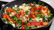 كل يوم أكلة | طريقة عمل مرقة الخضروات في البيت والكينوا مع الشيف فيفيات