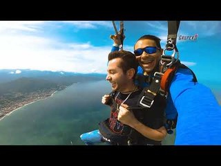 MEMO GARZA REVELA EL SEXO DE SU BEBÉ - EN PARACAIDAS