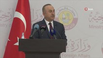 Çavuşoğlu:  Katar'ın Türkiye'ye para göndermesi için gelmedik