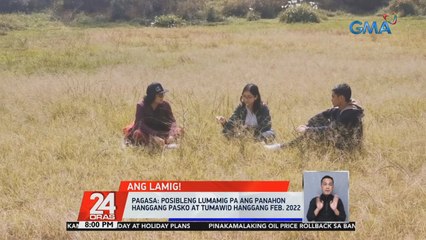 PAGASA: Posibleng lumamig pa ang panahon hanggang Pasko at tumawid hanggang February 2022 | 24 Oras