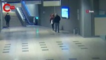 Metro'da takip ettiği kadını taciz etti