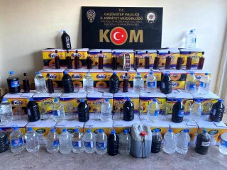 Son dakika haber... Gaziantep'te kaçak alkol üreticilerine operasyon: 1 gözaltı