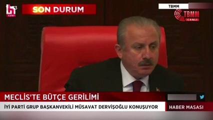 2022 bütçe görüşmelerinde gergin anlar