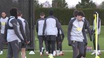 Liverpool training ahead of final UCL Group game against AC Milan