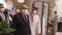 Son dakika haber: Dışişleri Bakanı Çavuşoğlu, Katarlı mevkidaşı Şeyh Al Sani ile görüştü