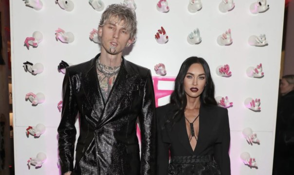 Megan Fox Wore a Plunging Blazer with No Pants