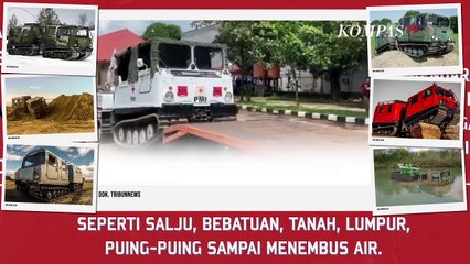 Sering Muncul Pasca Bencana, Apa Kehebatan Mobil Hagglund ?