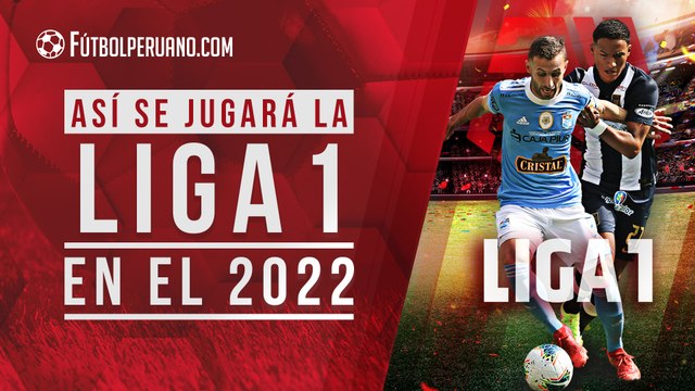 Cómo se jugará la Liga 1 de la Primera División del fútbol peruano en el 2022