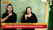 Primeros intérpretes de lengua de señas