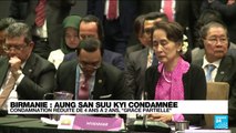 Birmanie : la peine de l'ancienne dirigeante Aung San Suu Kyi réduite à deux ans de prison