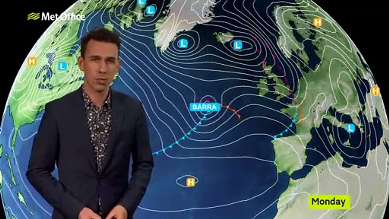 Storm Barra - Met Office